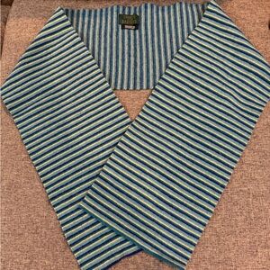 Drake’s Microstripe Wool Scarf